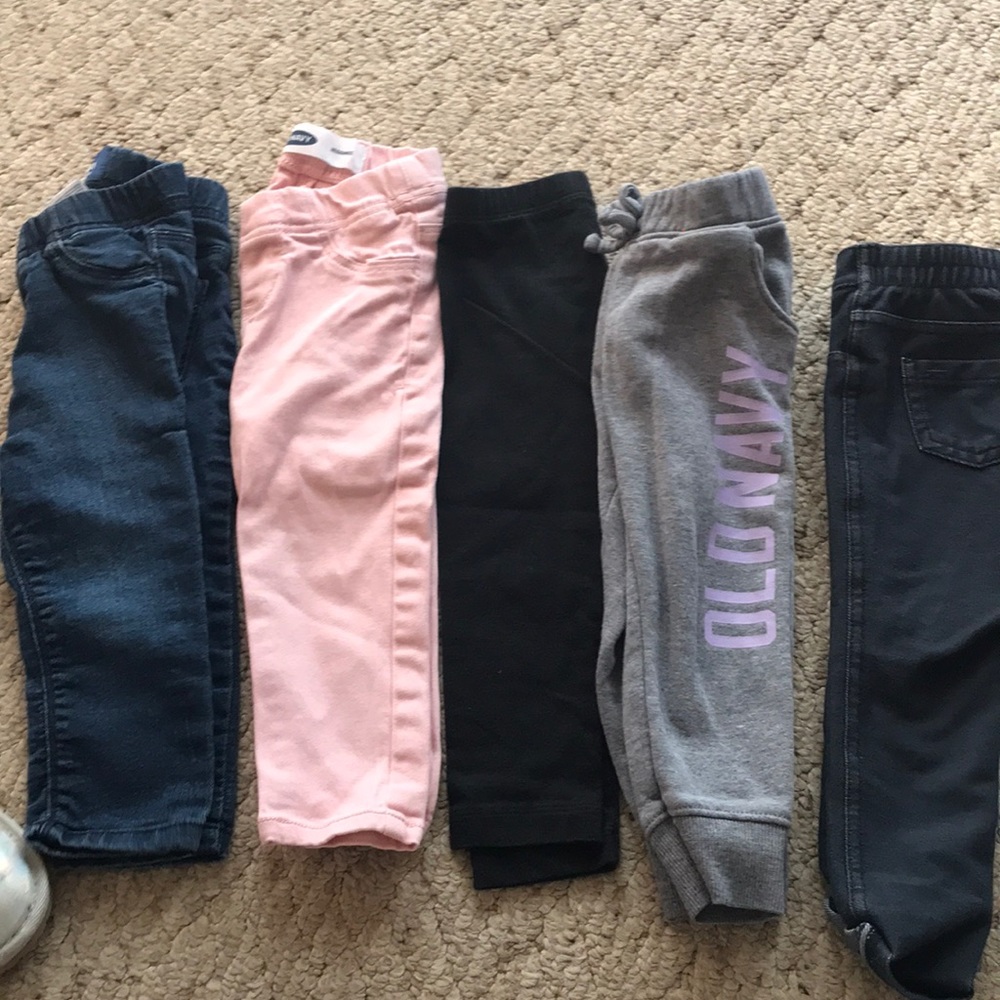 Toddler jeans and sweatpants